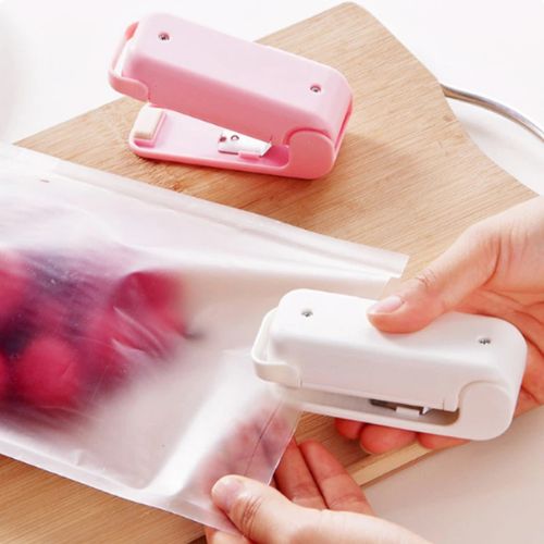 USB充電式 ミニ袋シーラー|食材をしっかり密封・鮮度長持ち